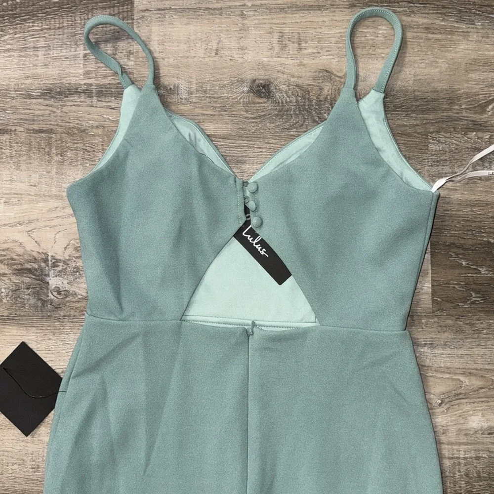 Green lulus dress - Picture 3 of 3